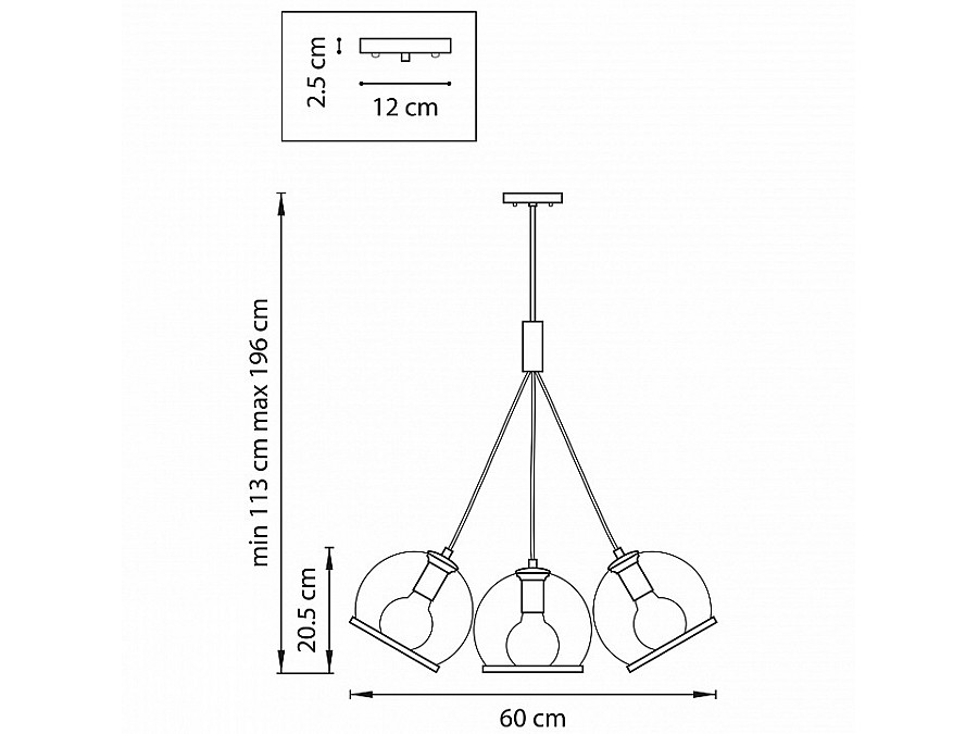 Подвесной светильник Lightstar Sferico 729071