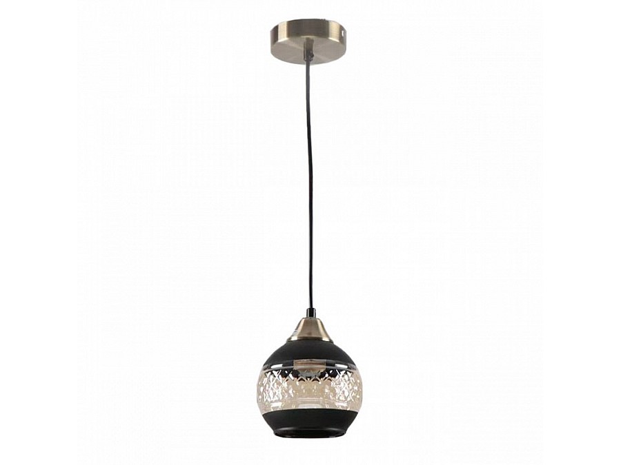 Подвесной светильник Imex MD.51851 MD.51851-1-P-BK+AB
