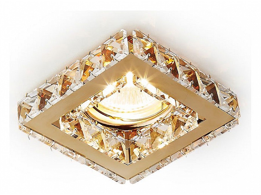 Встраиваемый светильник Ambrella Crystal K110 K110 CL/G