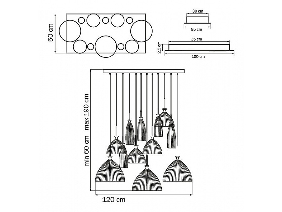 Подвесной светильник Lightstar Agola 810223