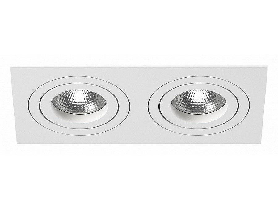 Встраиваемый светильник Lightstar Intero 16 double quadro i5260606