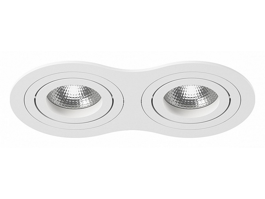 Встраиваемый светильник Lightstar Intero 16 double round i6260606