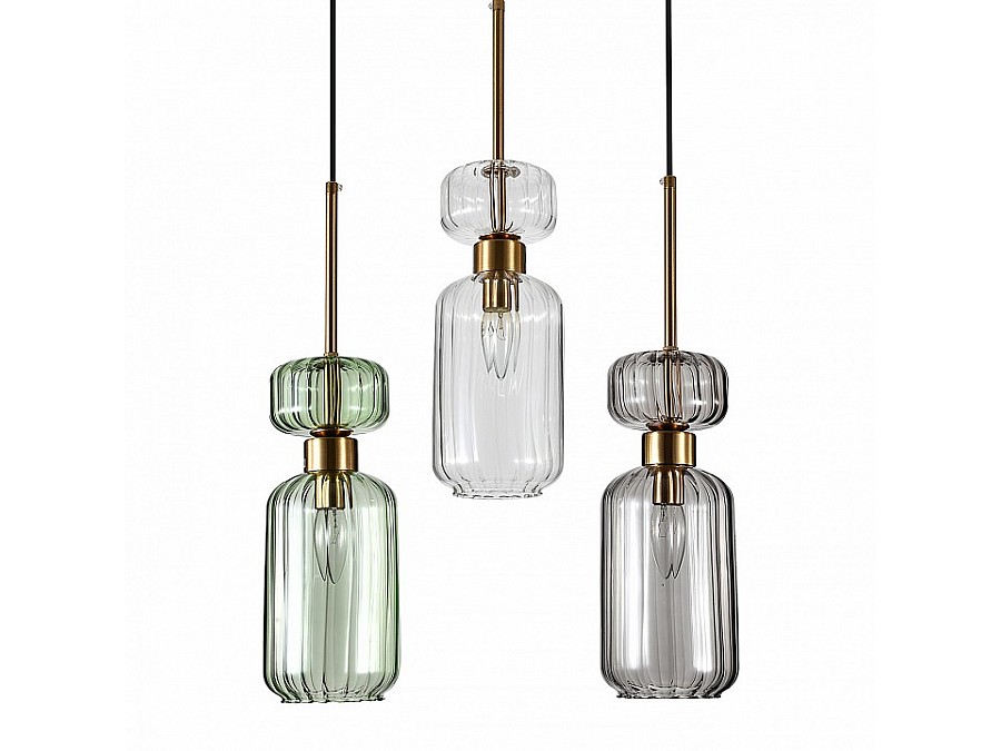 Подвесной светильник Escada GLOSS 1141/3S CL/GN/SM
