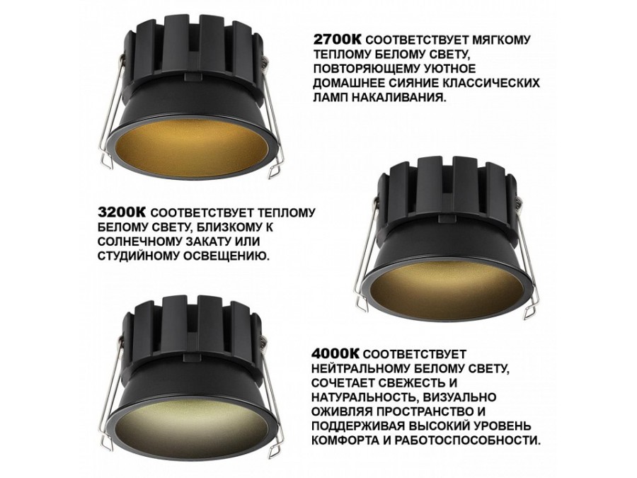 Встраиваемый светильник Novotech SOLIS 359858