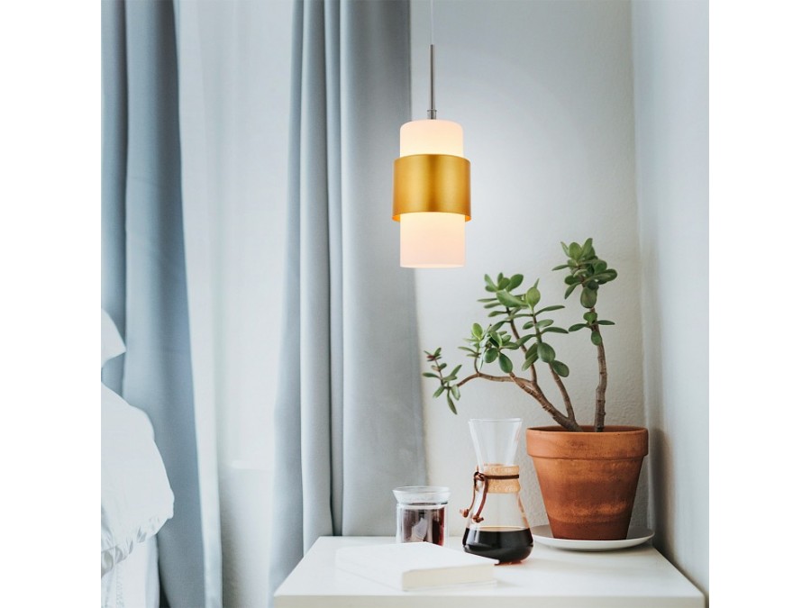 Подвесной светильник Escada HURRICANE 1169/1S Chrome/Gold