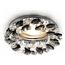 Встраиваемый светильник Ambrella K K206 BK/CH