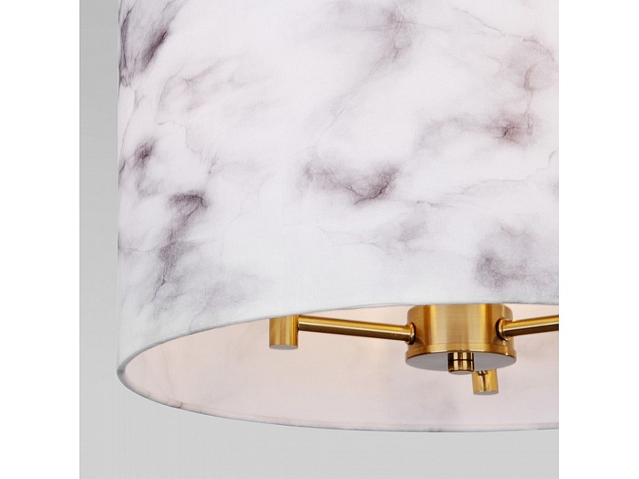 Светильник на штанге Eurosvet Brume 60174/3 латунь