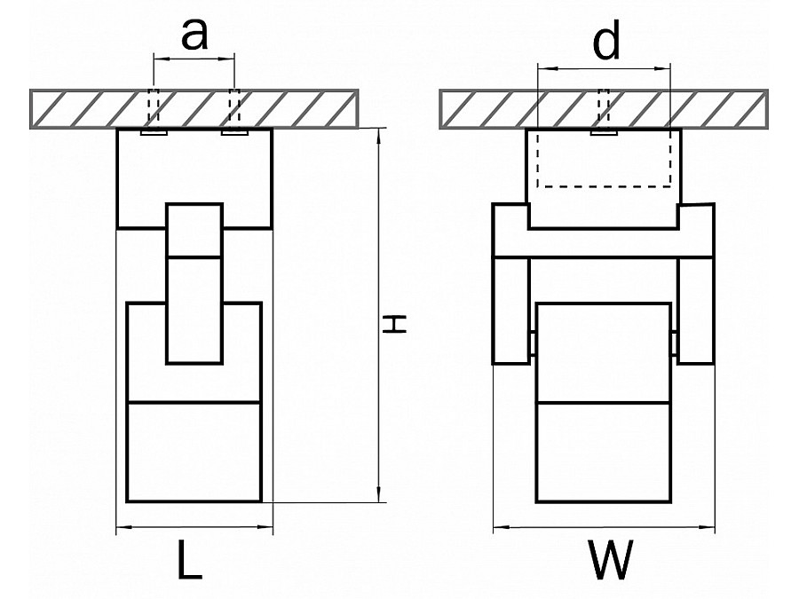 Накладной светильник Lightstar Illumo 051046-IP65