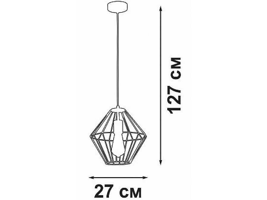 Подвесной светильник Vitaluce V3067 V3067-8/1S
