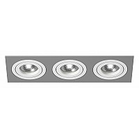 Встраиваемый светильник Lightstar Intero 16 triple quadro i539060606