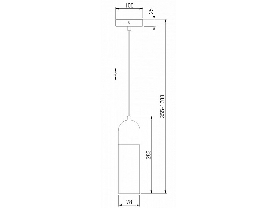 Подвесной светильник Eurosvet Airon 50180/1