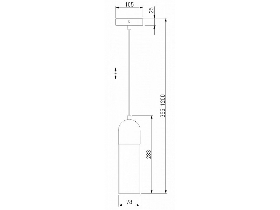 Подвесной светильник Eurosvet Airon 50180/1