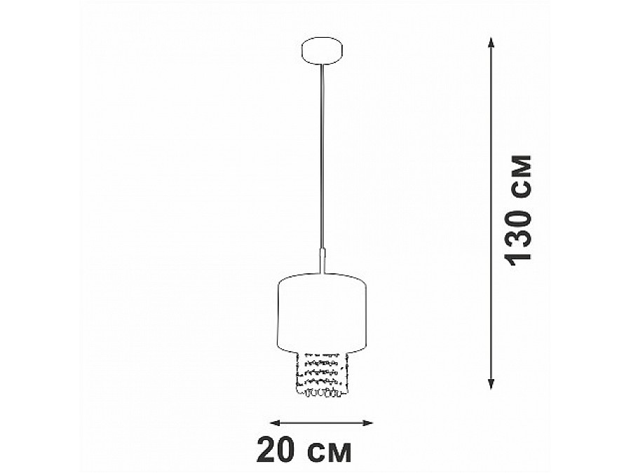 Подвесной светильник Vitaluce V5810 V5810-0/1S