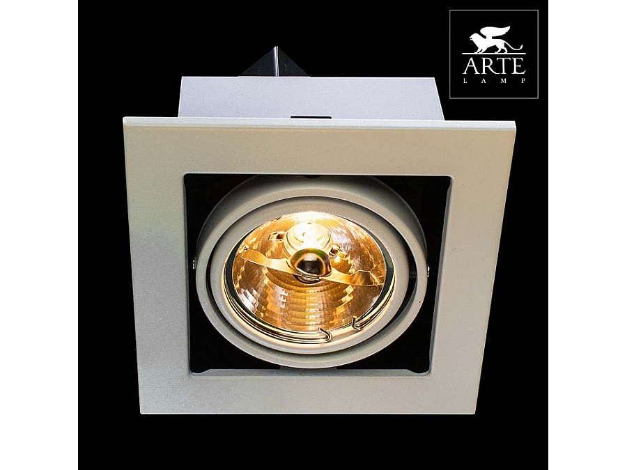 Встраиваемый светильник Arte Lamp Technika 2 A5930PL-1WH