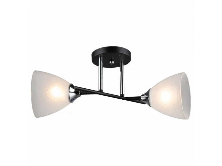 Накладной светильник Imex MD.2142 MD.2142-2-S-BK+CH