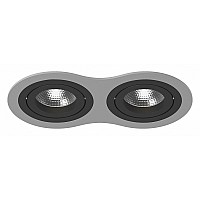 Встраиваемый светильник Lightstar Intero 16 double round i6290707