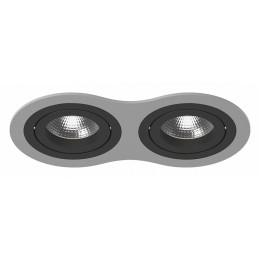 Встраиваемый светильник Lightstar Intero 16 double round i6290707