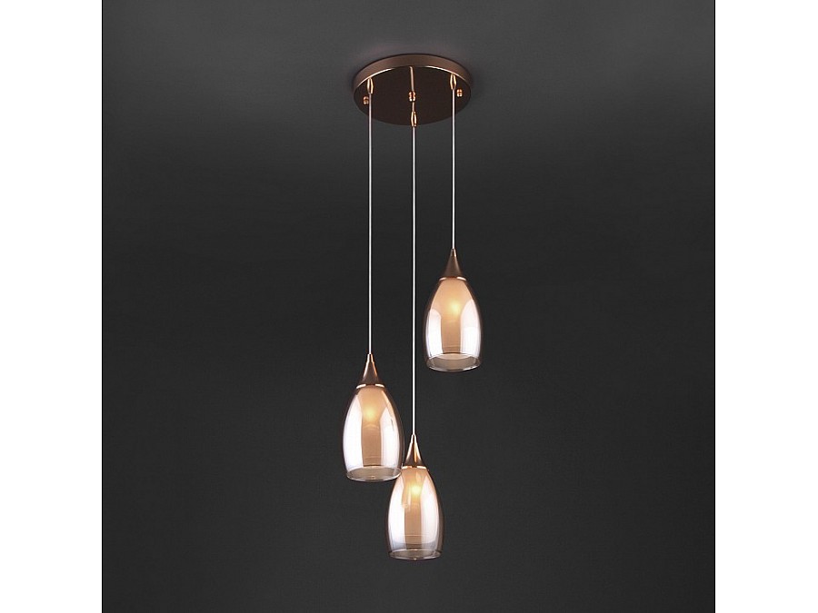 Подвесной светильник Eurosvet Cosmic 50085/3 золото