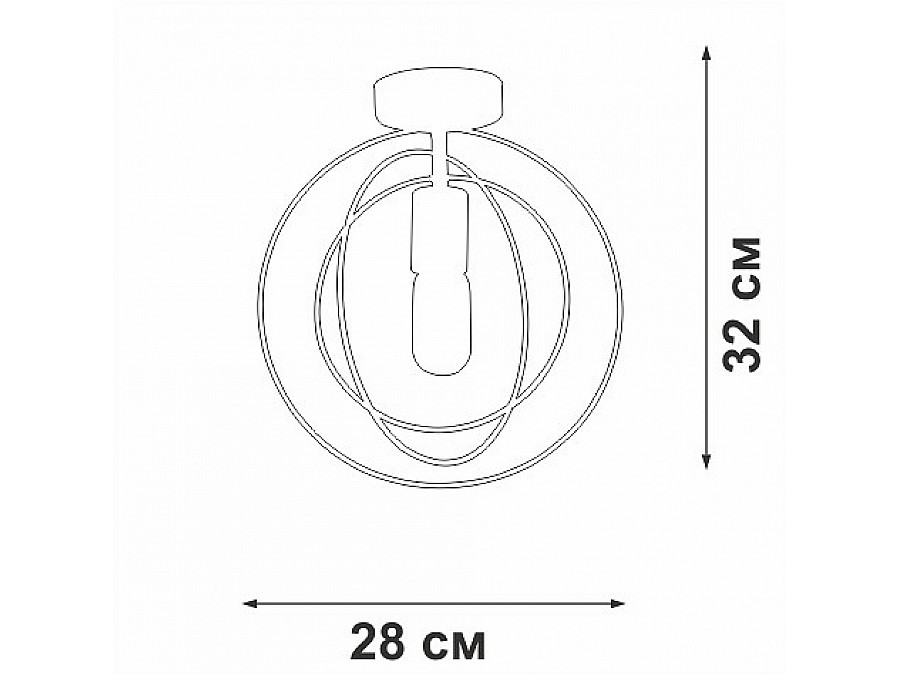 Светильник на штанге Vitaluce V3794 V3794-0/1PL