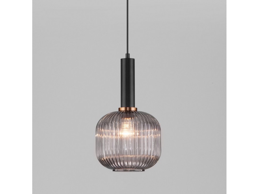 Подвесной светильник Eurosvet Bravo 50182/1 дымчатый