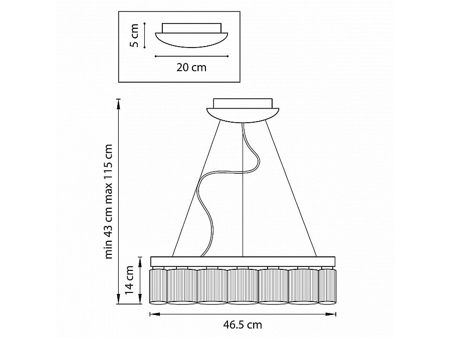 Подвесной светильник Lightstar Nibbler 812126