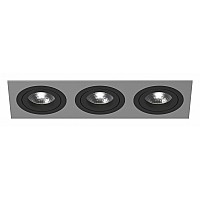Встраиваемый светильник Lightstar Intero 16 triple quadro i539070707