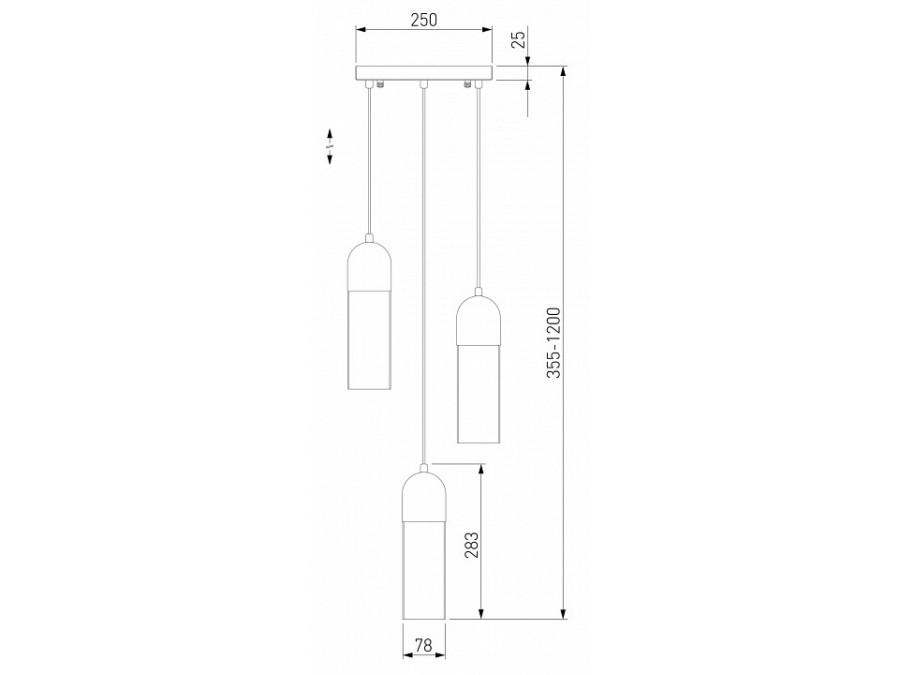 Подвесной светильник Eurosvet Airon 50180/3
