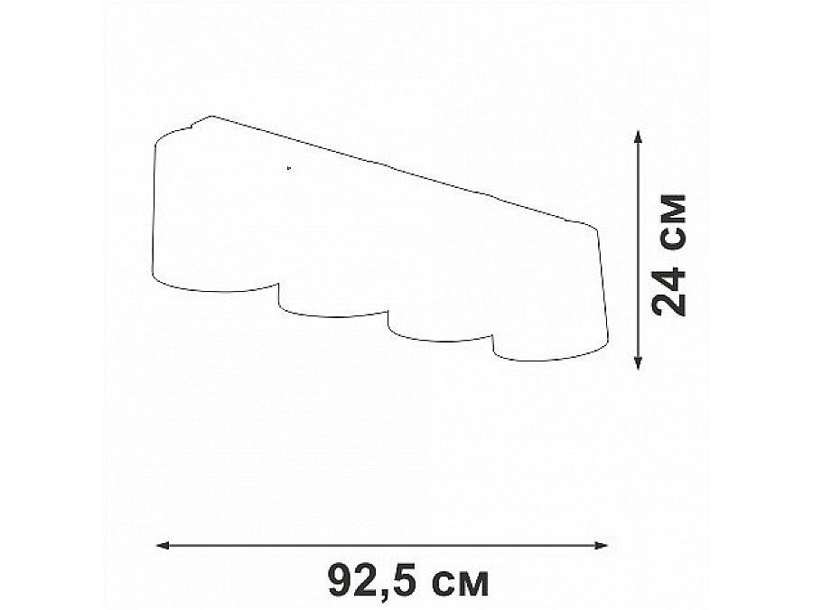 Накладной светильник Vitaluce V2882 V2882-1/4PL