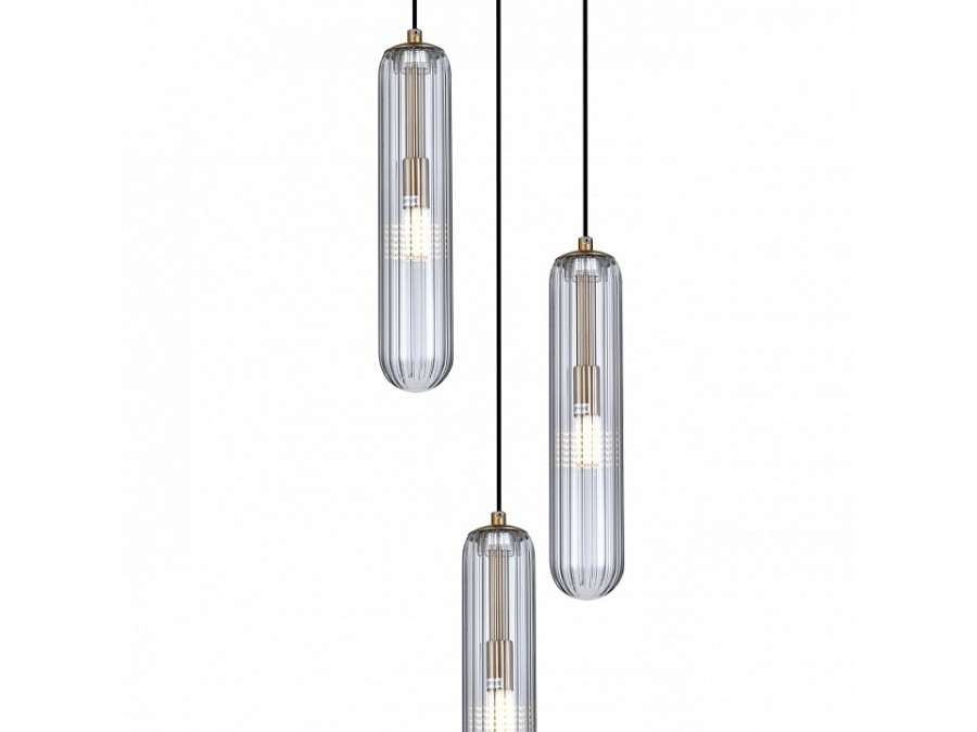 Подвесной светильник Escada 160001 160001/3P Brass