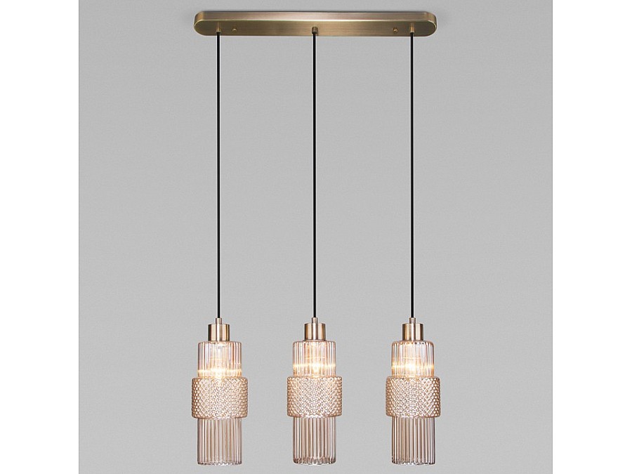 Подвесной светильник Eurosvet Soho 50209/3 бронза