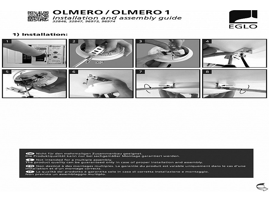 Подвесной светильник Eglo Olmero 96973