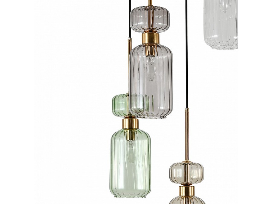 Подвесной светильник Escada GLOSS 1141/5S CL/BG/GN/SM/AM