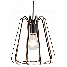 Подвесной светильник Imex MD.0301 MD.0301-1-P BK+ZGD