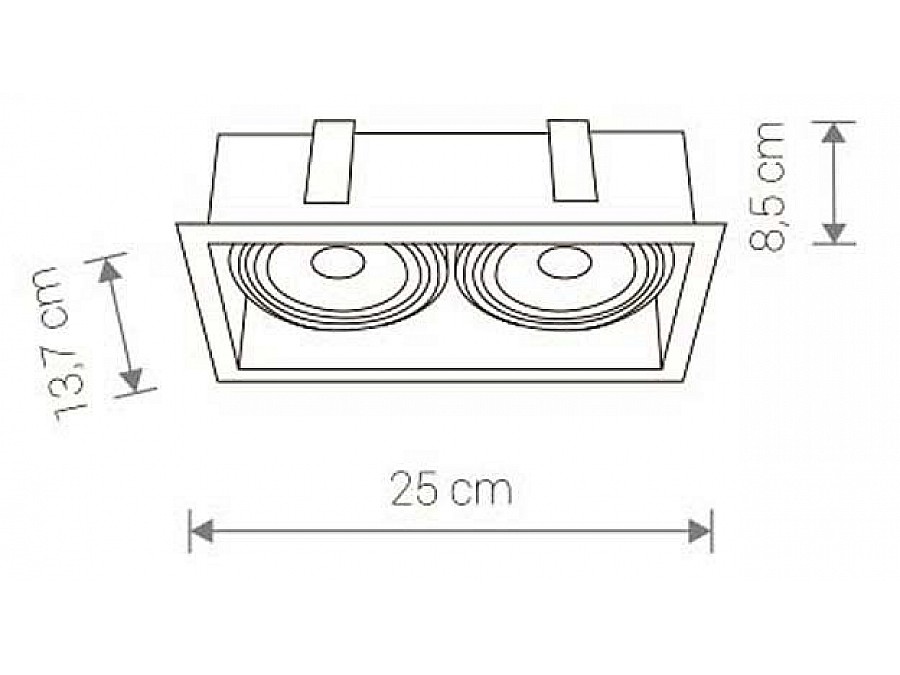 Встраиваемый светильник Nowodvorski Mod 9412