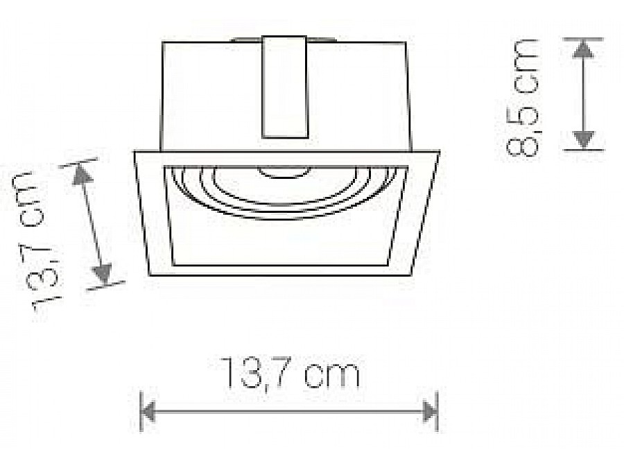 Встраиваемый светильник Nowodvorski Mod 9413
