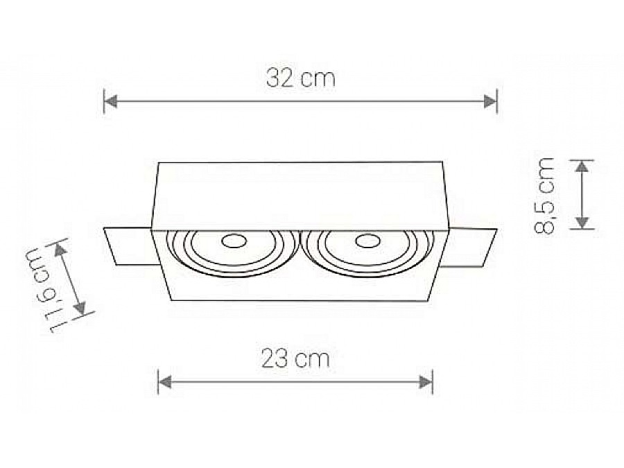 Встраиваемый светильник Nowodvorski Mod Plus 9403