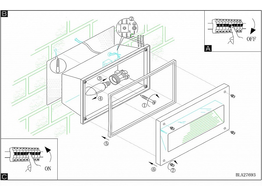 Встраиваемый светильник Eglo Zimba 88575