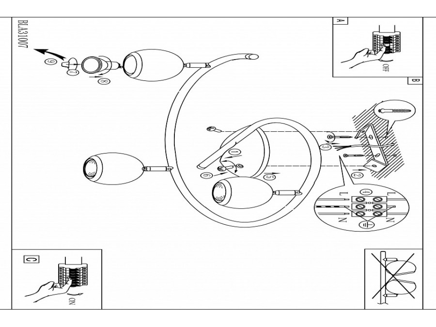 Спот Eglo Bimeda 31007