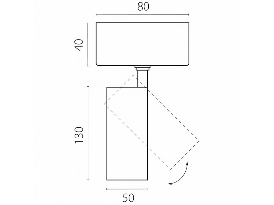Спот Lightstar Canno Pro C4127SO