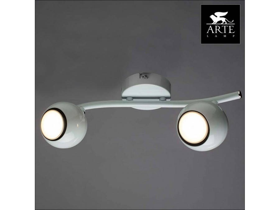Спот Arte Lamp Piatto A6251PL-2WH
