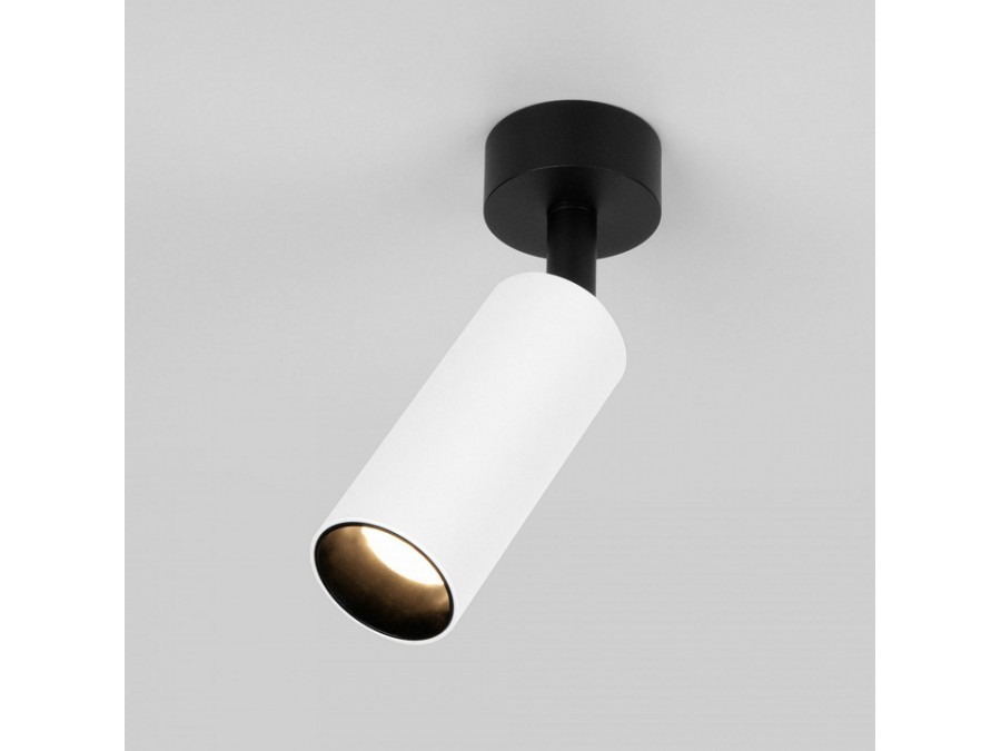 Спот Elektrostandard Diffe Diffe белый/черный 8W 4200K (85639/01)