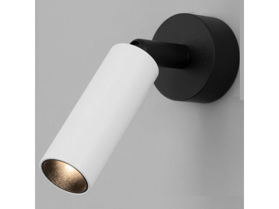 Спот Eurosvet Pin 20133/1 LED белый/черный