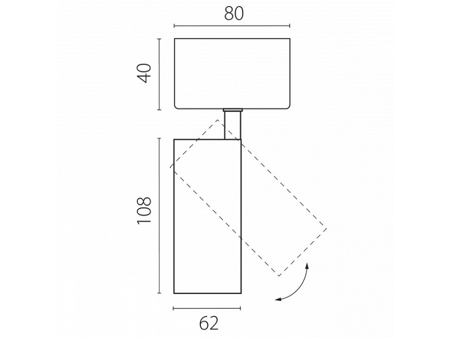 Спот Lightstar Alta Base A5146SO