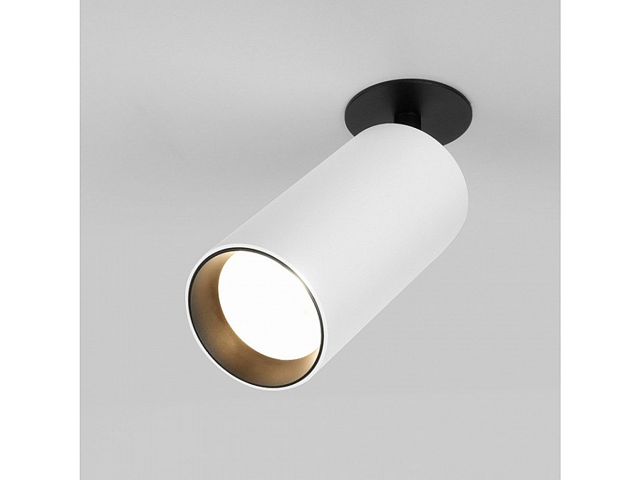 Спот Elektrostandard Diffe Diffe белый/черный 15W 4200K (25066/LED)