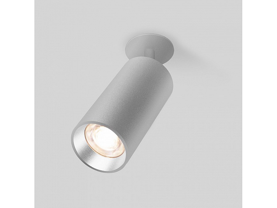 Спот Elektrostandard Diffe Diffe серебро 15W 4200K (25066/LED)