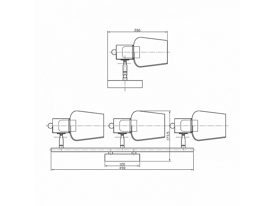 Спот Escada Woody 691/3P