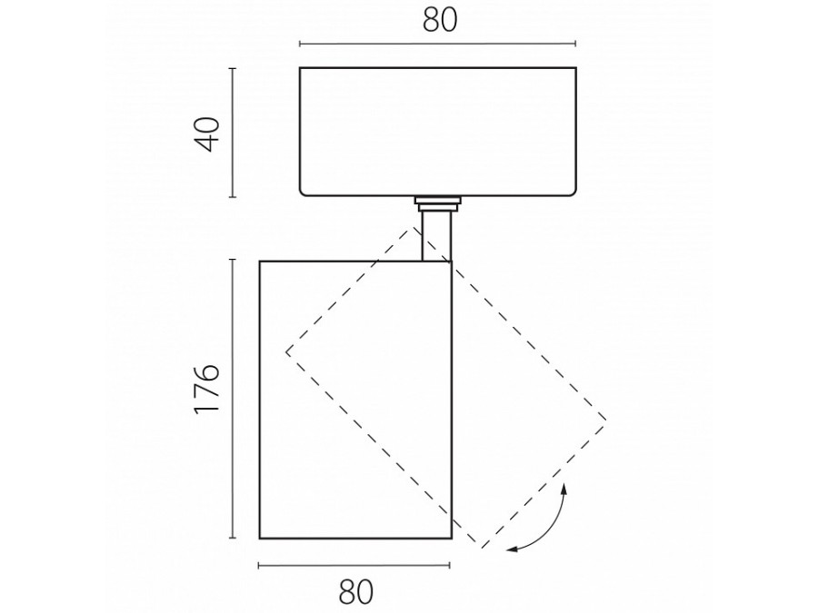 Спот Lightstar Canno Pro C4306SO