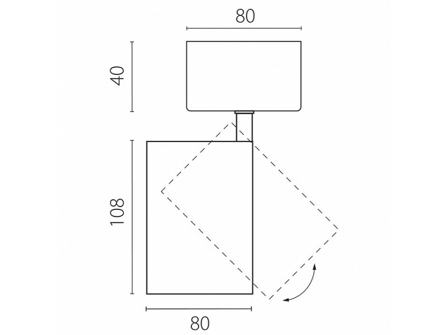 Спот Lightstar Alta Base A5346SO