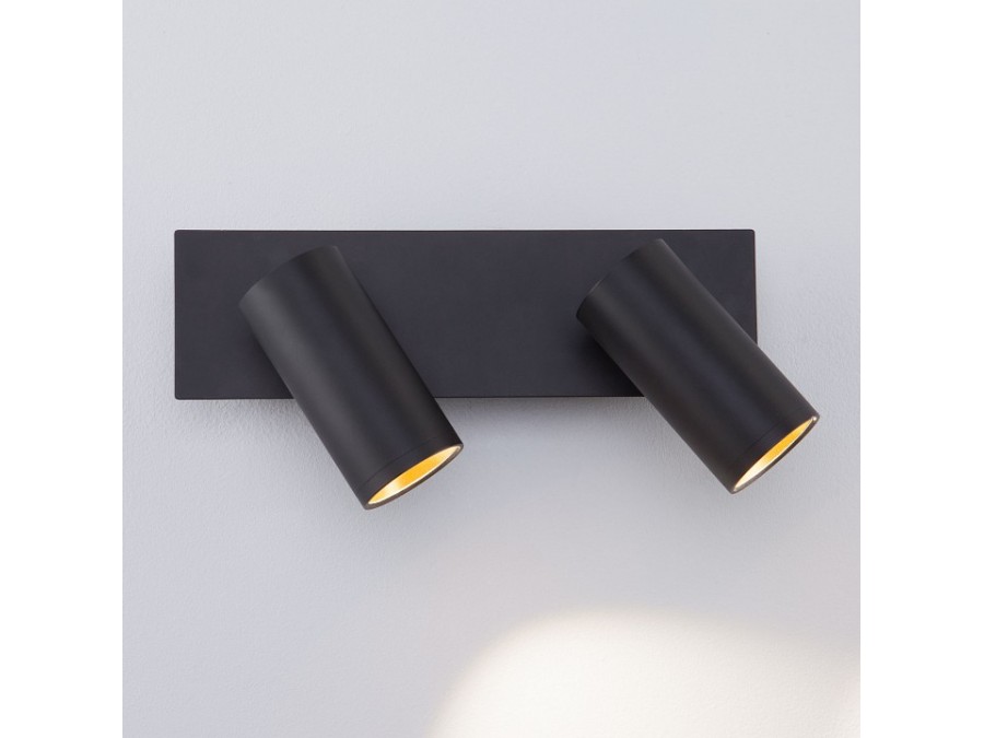 Бра Eurosvet Fleur 20066/2 LED черный/золото