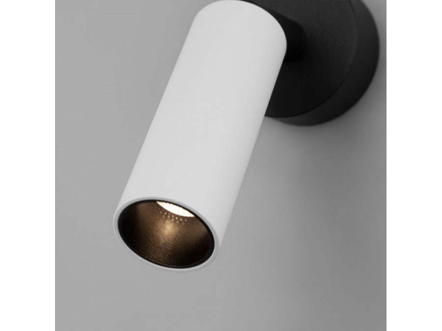 Спот Eurosvet Pin 20133/1 LED белый/черный